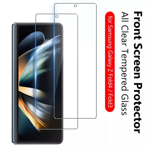 premium front screen tempered glass protector for samsung galaxy z fold 3 4 | marketzone christchurch