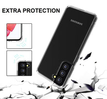 Load image into Gallery viewer, samsung s21 series clear shockproof hard case cover | marketzone christchurch
