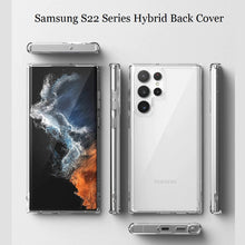 Load image into Gallery viewer, samsung galaxy s22 series 2022 hybrid hard pc clear cover case | marketzone christchurch
