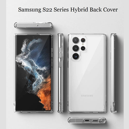 samsung galaxy s22 series 2022 hybrid hard pc clear cover case | marketzone christchurch