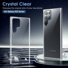 Load image into Gallery viewer, samsung galaxy s22 series super slim soft tpu clear cover | marketzone christchurch
