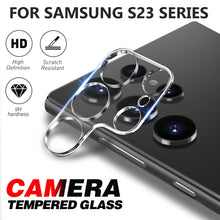 Load image into Gallery viewer, for samsung galaxy s23 series full coverage clear back camera lens protector | marketzone christchurch
