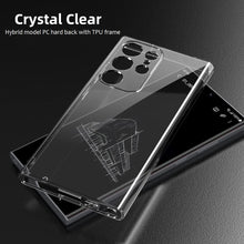 Load image into Gallery viewer, for samsung galaxy s23 series premium protection crystal clear hybrid back cover case | marketzone christchurch
