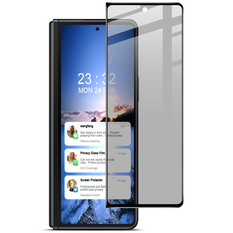 front privacy tempered glass screen protector samsung galaxy z fold 3 & 4 | marketzone christchurch