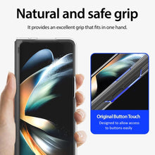 Load image into Gallery viewer, ultra hard crystal clear polycarbonate back and front protection cover for samsung galaxy z fold 4 5g | marketzone christchurch
