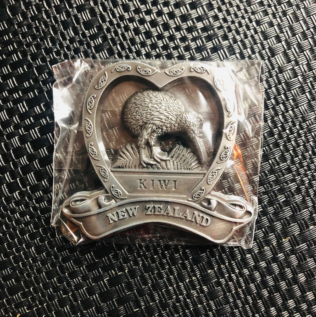 new zealand kiwi bird metal souvenir travel gift fridge magnet | marketzone christchurch