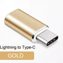 Load image into Gallery viewer, usb type-c to lightning port converter adapter | marketzone christchurch
