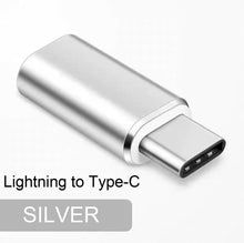 Load image into Gallery viewer, usb type-c to lightning port converter adapter | marketzone christchurch
